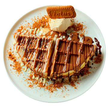 Chocolate dessert presentation